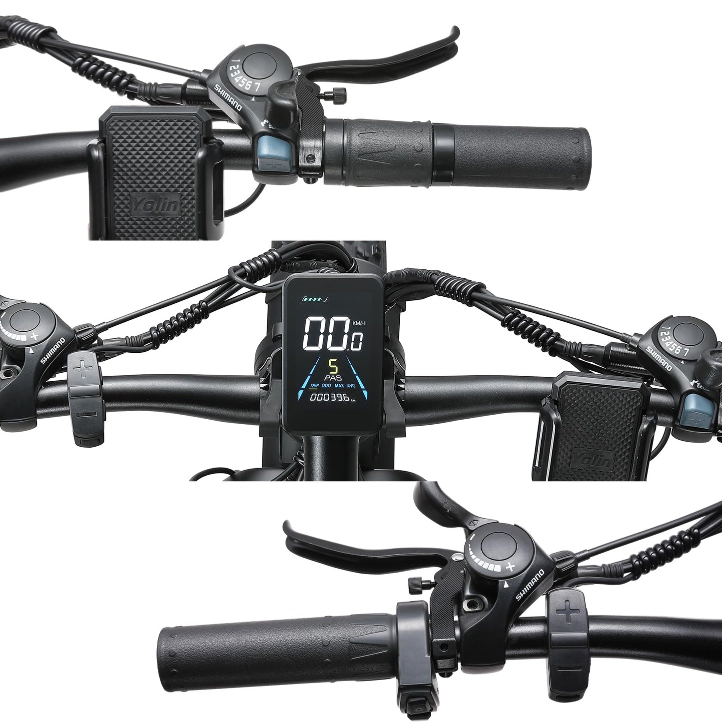 Dual Motor Electric Bike with 2×1000W Speed 50km/h